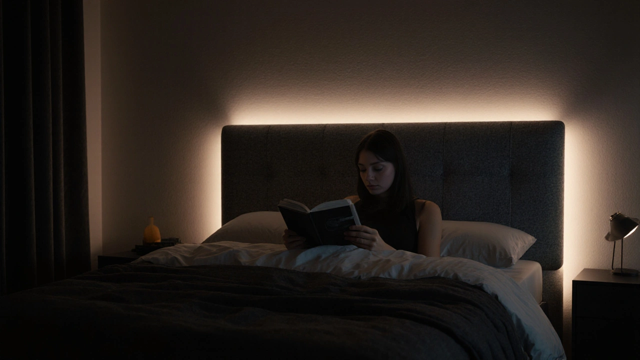 Čalouněná čela postelí: jak zlepšit komfort a akustiku ložnice