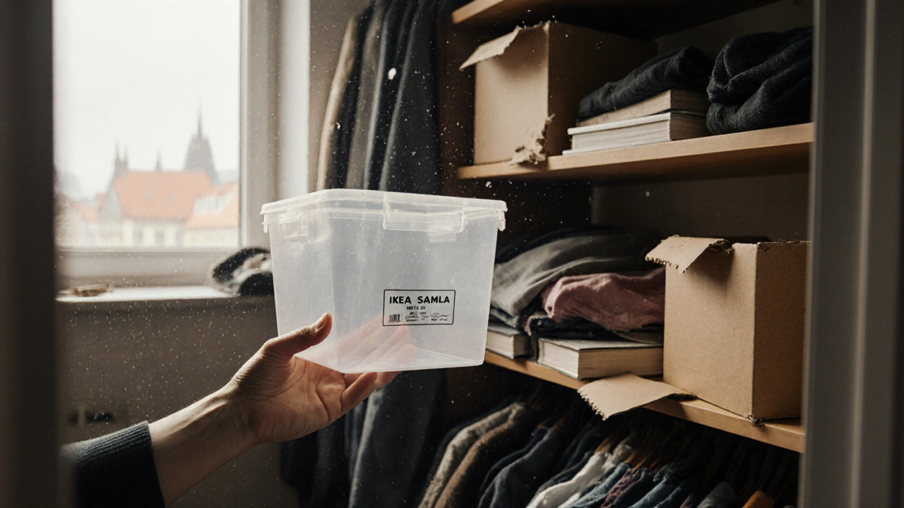 Levné úložné boxy: jak dosáhnout pořádku za pár korun bez zbytečných nákupů