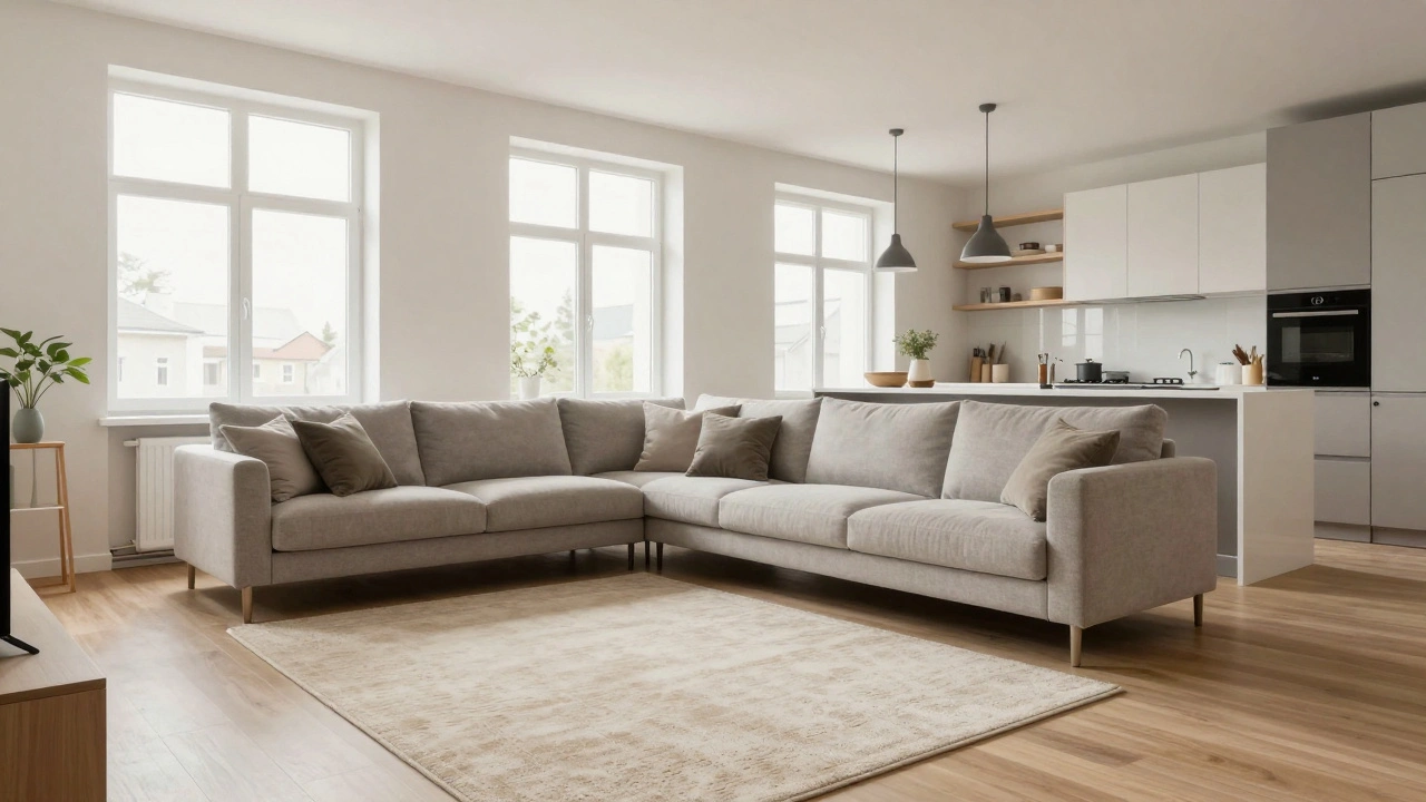 Zónování kobercem: jak efektivně definovat prostory v malých bytách bez stěn