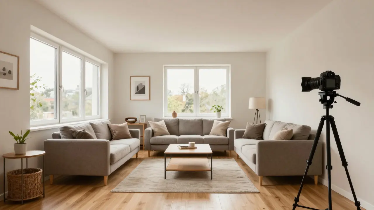 Fotografie interiéru nemovitosti: profesionální rady pro úspěšnou realitní prezentaci