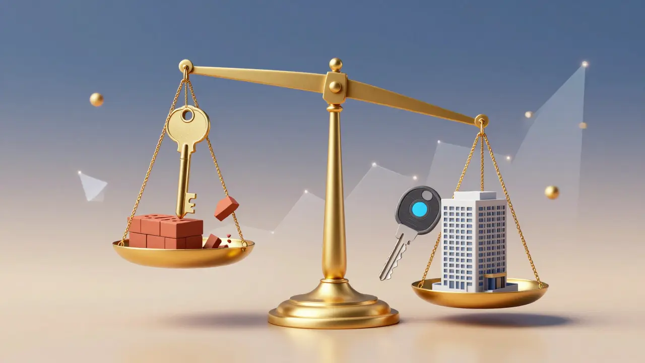 Konceptuální znázornení růstu cen na sekundárním a primárním trhu.