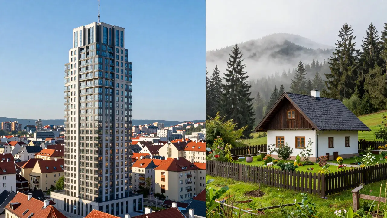 Regionální disparity trhu s bydlením v ČR: Kde bydlení stojí nejvíce a proč?