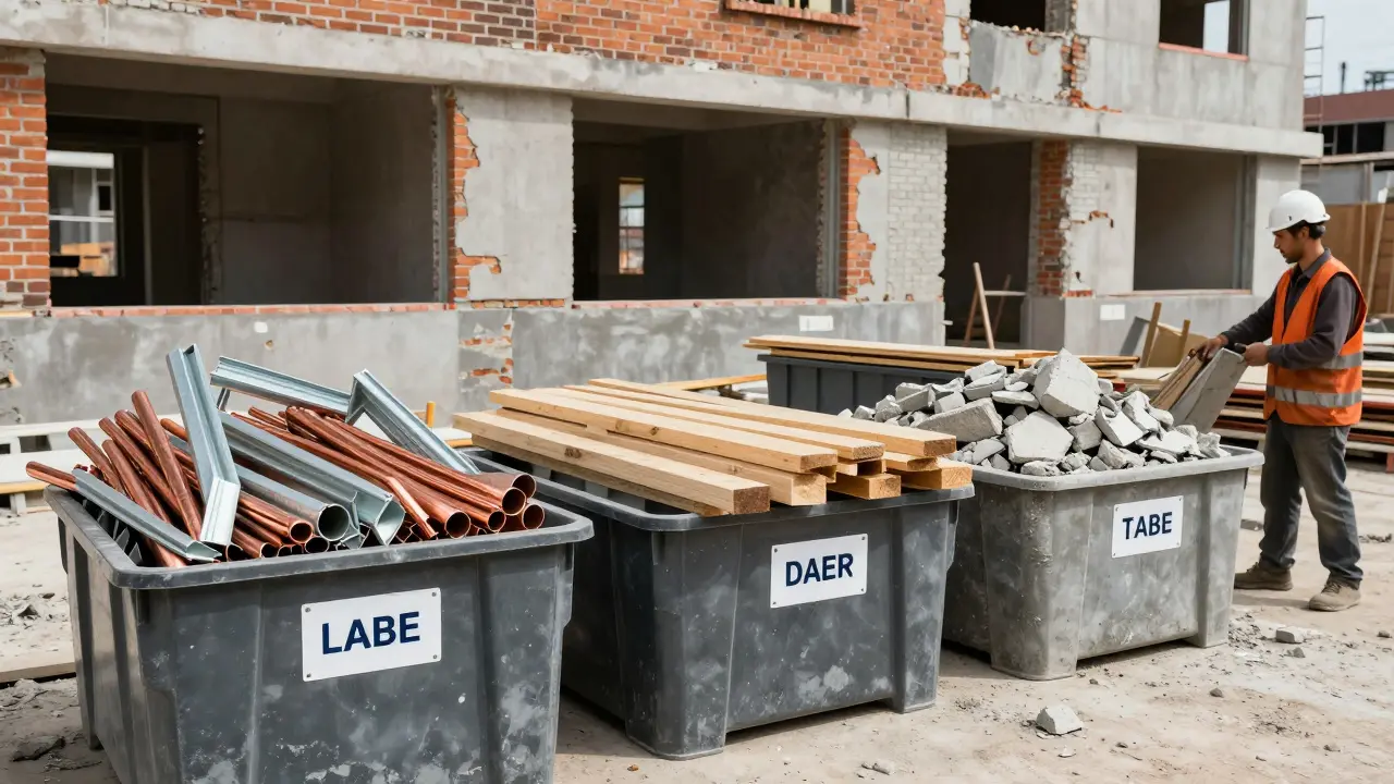 Recyklace stavebních materiálů při rekonstrukci: Úspora peněz a ochrana přírody
