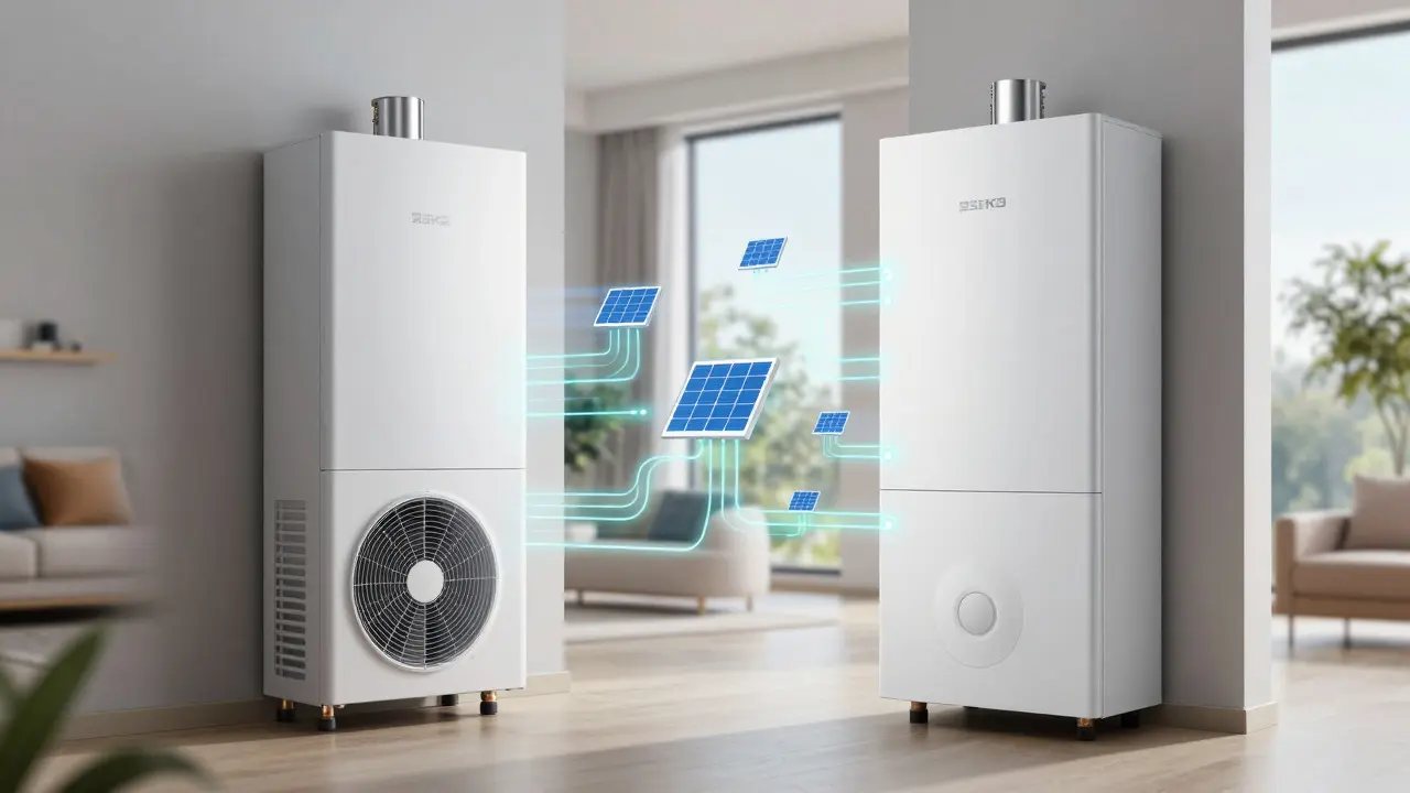 Hybridní topný systém s chytrou technologií
