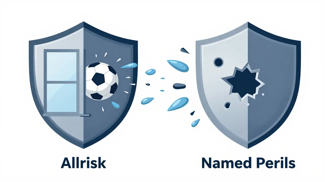 Ilustrace porovnání allrisk pojištění a pojistného jen pro živelní škody