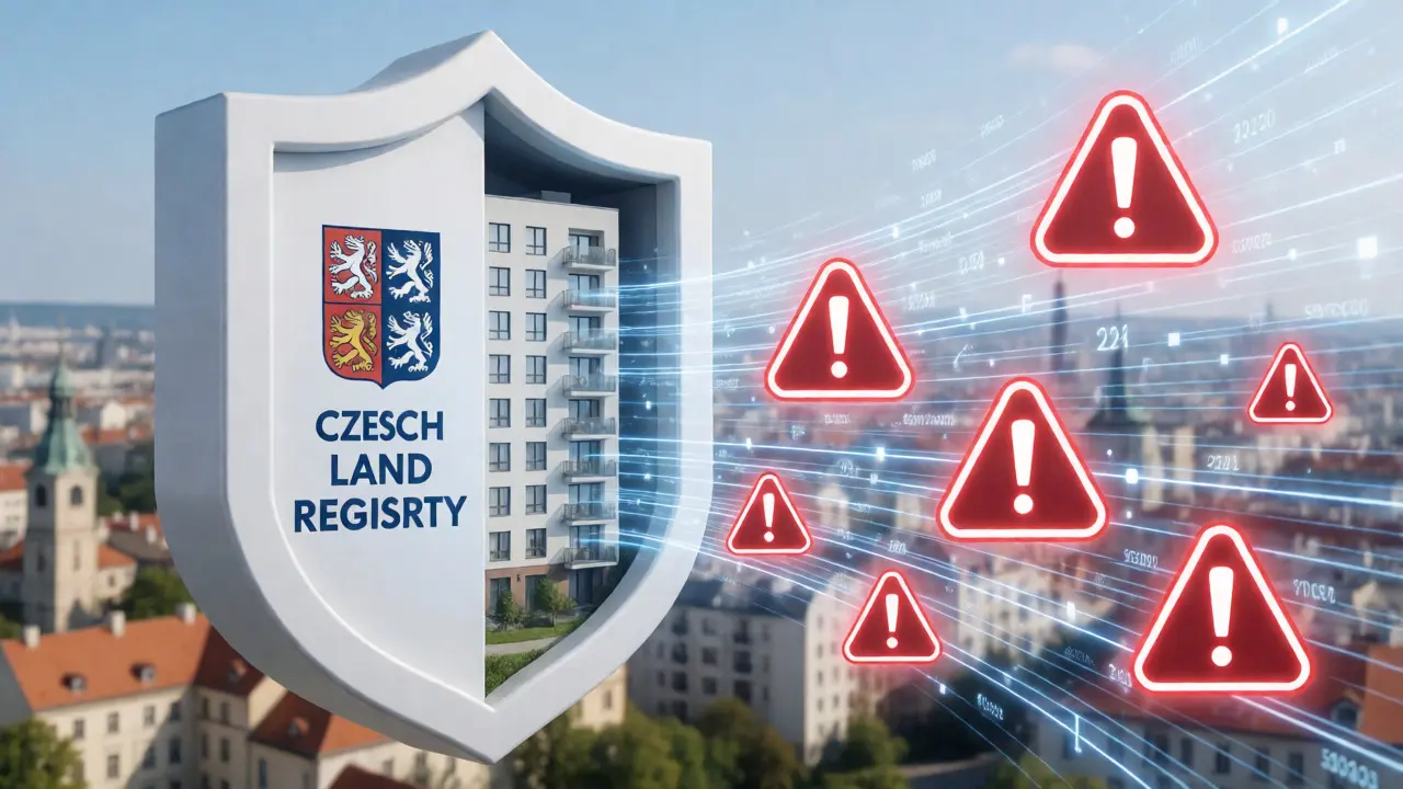 Digitální ochrana vlastnictví nemovitostí prostřednictvím katastru