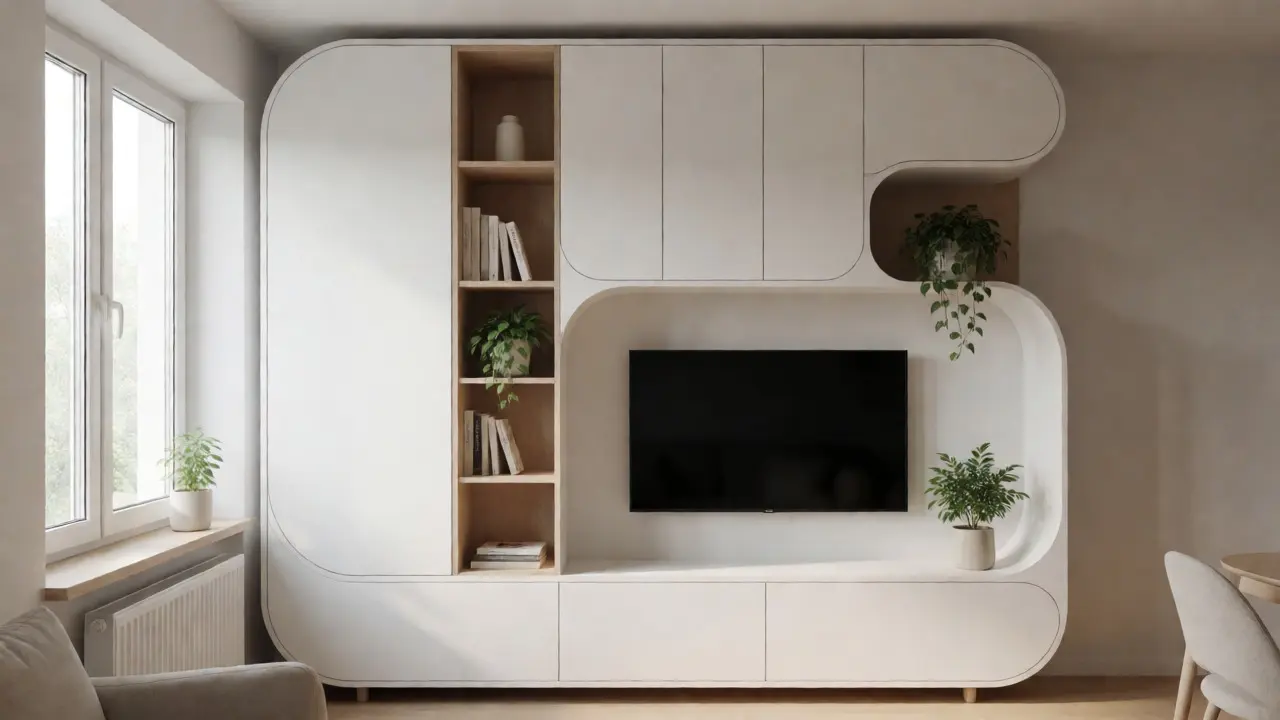 Obývací stěna: Průvodce moderním designem a úložnými prostory